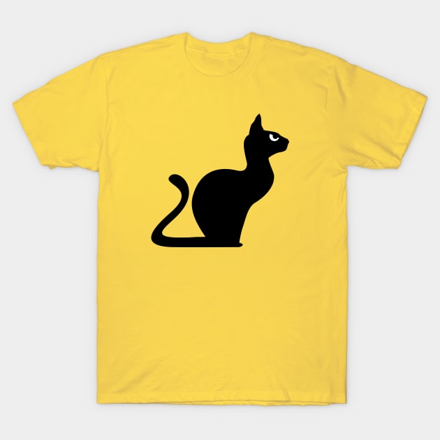 Angry Animals: Cat T-Shirt by VrijFormaat